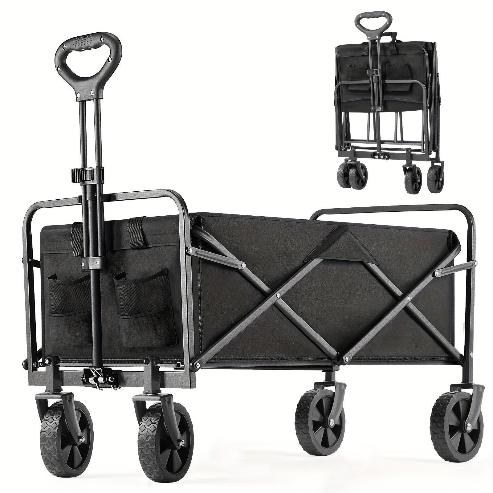 Heavy-Duty Collapsible Utility Wagon Cart - The Nichole Collection