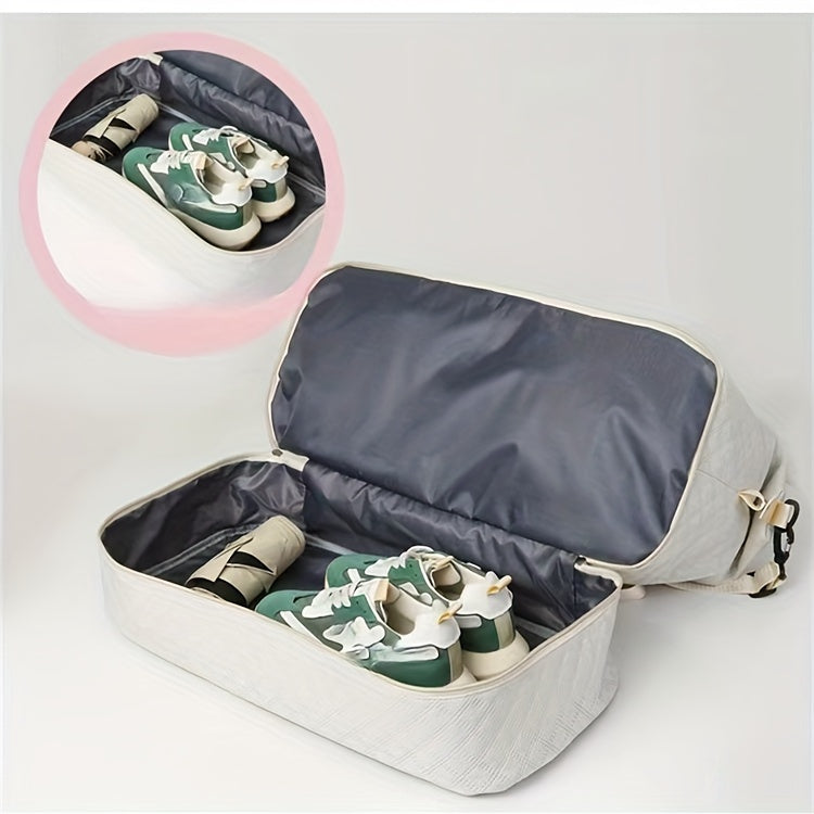 2pcs, Travel Carry On Bag + Makeup Bag