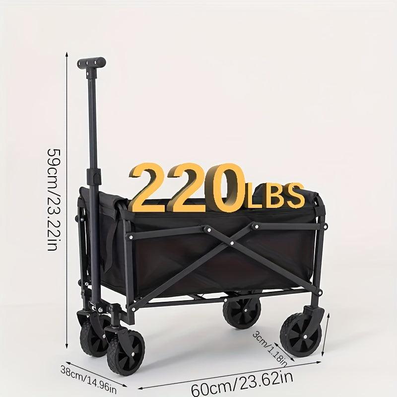 Heavy-Duty Collapsible Utility Wagon Cart - The Nichole Collection