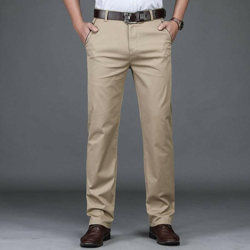 Business Cotton Casual Pants for Comfort and Style - The Nichole Collection