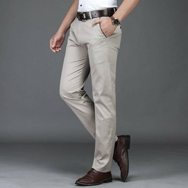 Business Cotton Casual Pants for Comfort and Style - The Nichole Collection