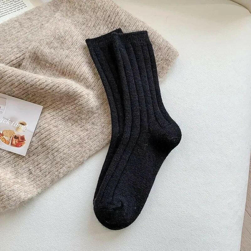 Cashmere Wool Women’s Warm Winter Socks - The Nichole Collection