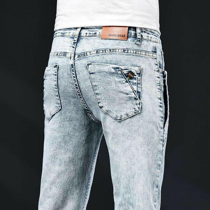 Casual Pattern Men’s Denim Jeans - The Nichole Collection