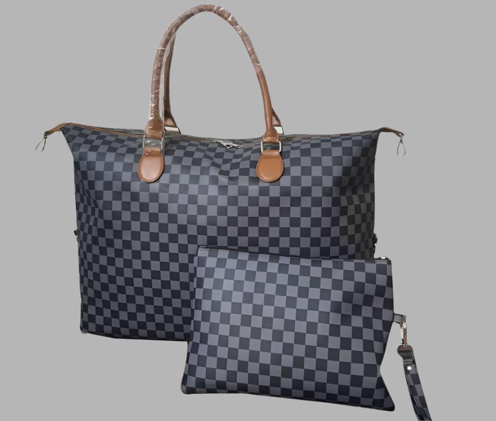 Chic Two-Piece Bag Set: Stylish Tote Bag and Coordinating Purse - The Nichole Collection