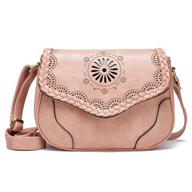 The MIRANDA Classic Floral Style Shoulder Bag - The Nichole Collection