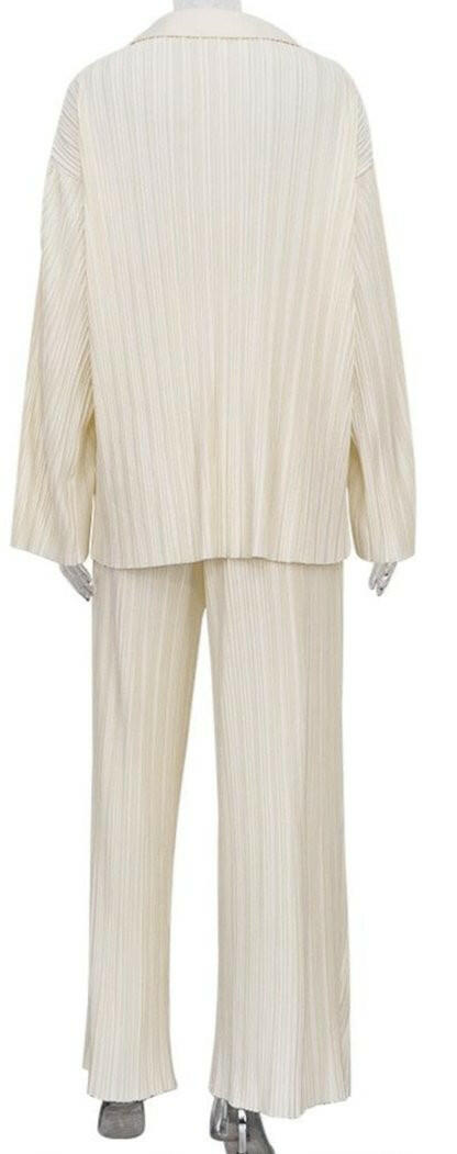 Women's Vogue Classic Wide Leg Suit - The Nichole Collection