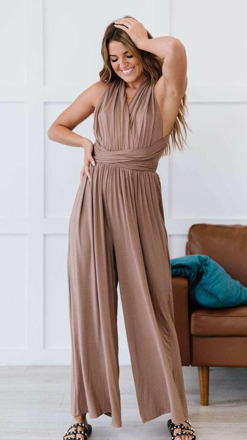 Downtown Boho Couture One-Piece Cityscape Gown - The Nichole Collection