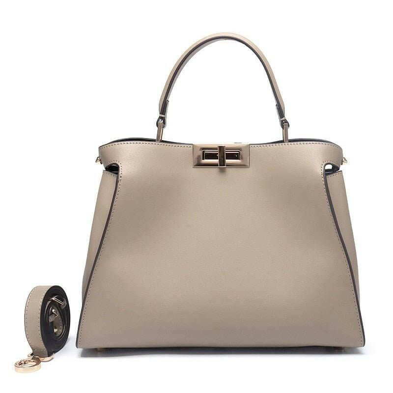 The ERICA Genuine Leather Shoulder Bag – Sophisticated, Spacious, and Versatile - The Nichole Collection