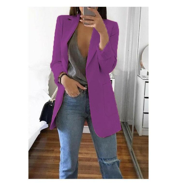 European Style Women's Suit Jacket - The Nichole Collection