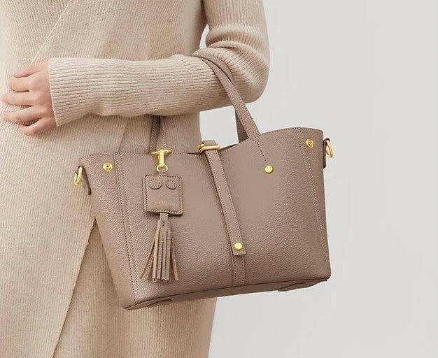 The GENEVIEVE - Leather Handbag