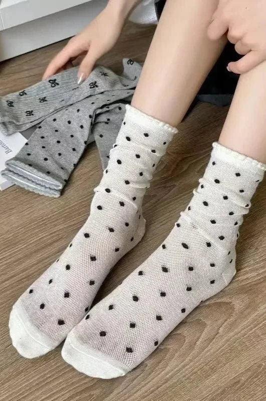 Women's Decorative Ankle Lace Casual Socks - The Nichole Collection