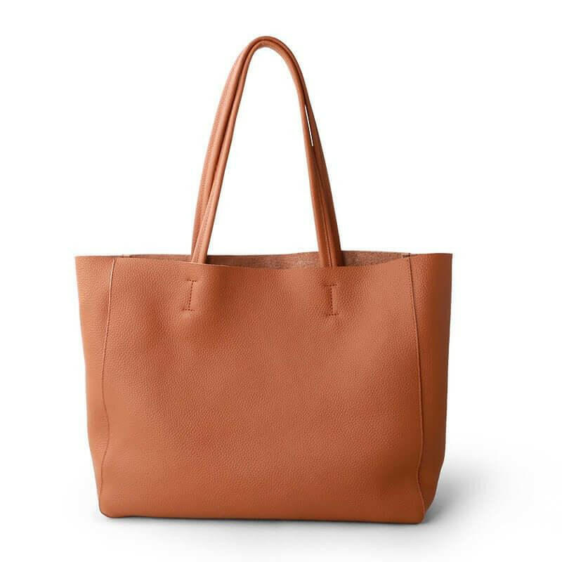 LILY Leather Tote – Sophisticated Tote for Work and Travel - The Nichole Collection