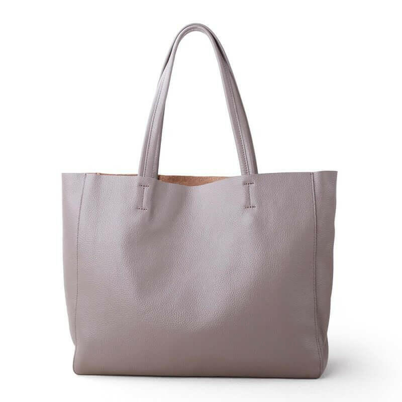 LILY Leather Tote – Sophisticated Tote for Work and Travel - The Nichole Collection