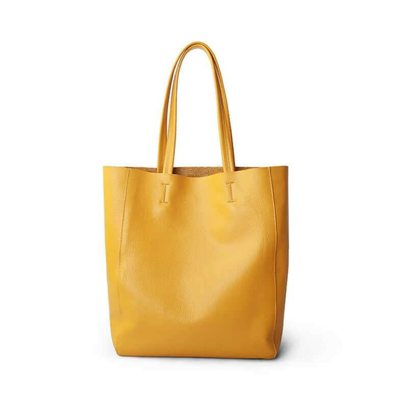 LILY Leather Tote – Sophisticated Tote for Work and Travel - The Nichole Collection