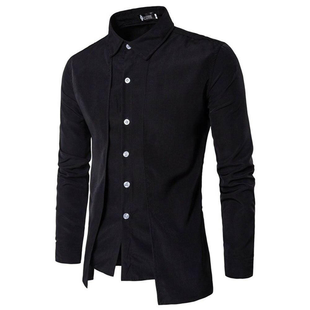 Men’s Cotton Tuxedo Shirt with Regular Sleeve and Turn-down Collar - The Nichole Collection