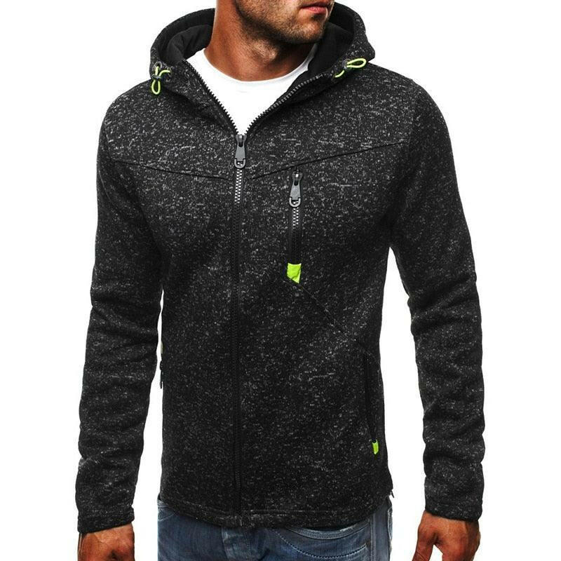 Men’s Full Zip Fitness Hoodie - The Nichole Collection