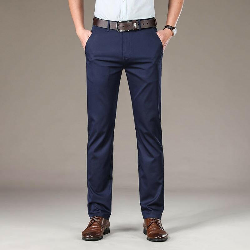 Men’s Lightweight Smart Casual Pant in lyocell blend fabric - The Nichole Collection