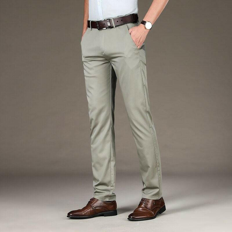 Men’s Lightweight Smart Casual Pant in lyocell blend fabric - The Nichole Collection