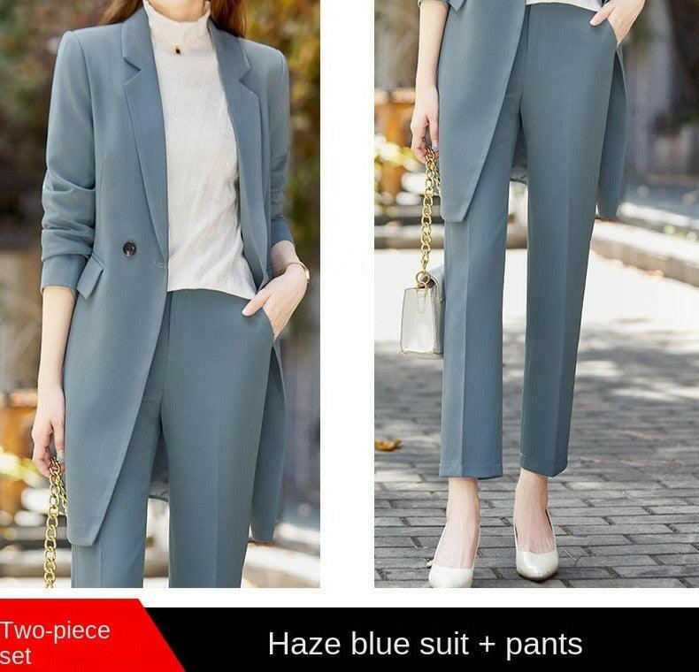 Sophisticated Women's Blazer Suit - The Nichole Collection