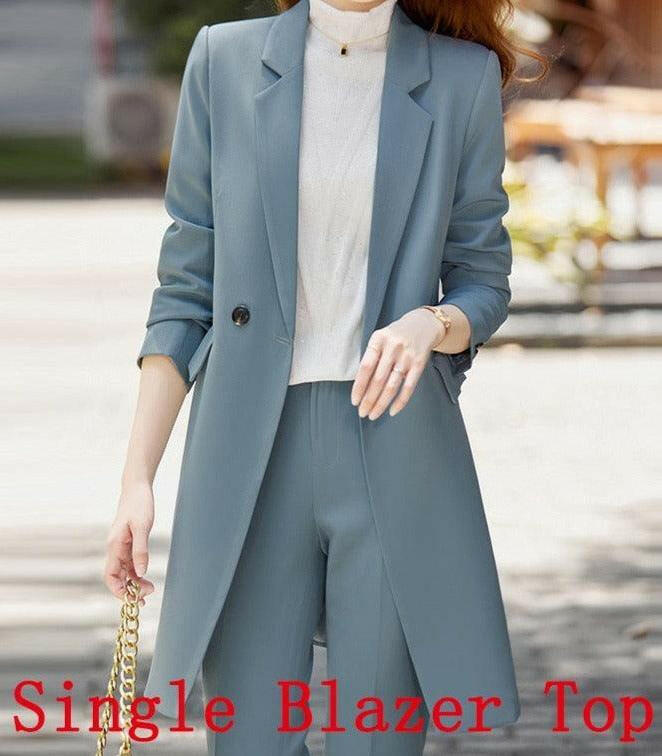 Sophisticated Women's Blazer Suit - The Nichole Collection