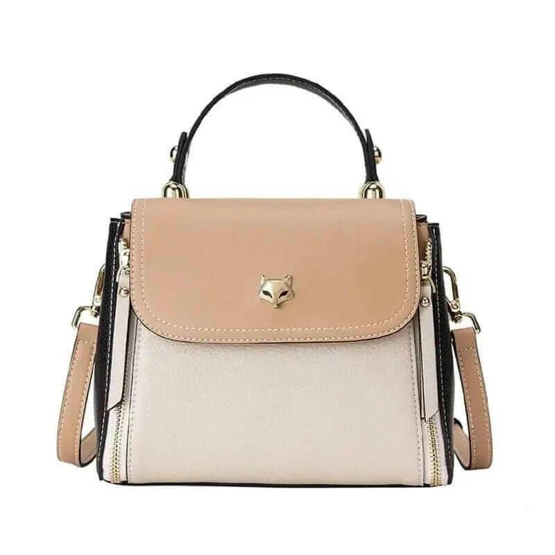 Stylish Genuine Leather KAYLEE Crossbody Tote for Everyday - The Nichole Collection