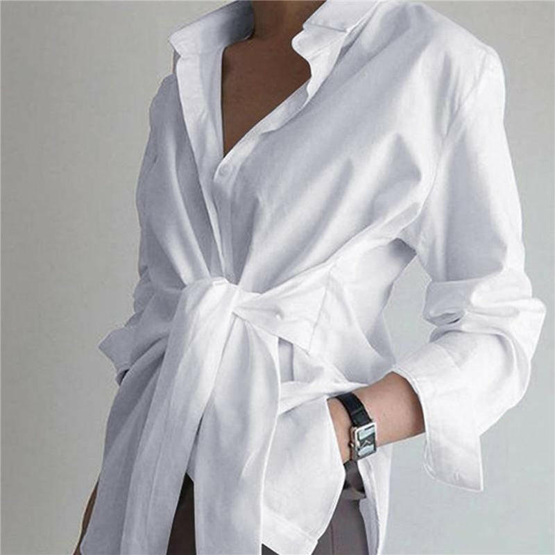 Stylish Long Sleeve Lapel Shirt - The Nichole Collection