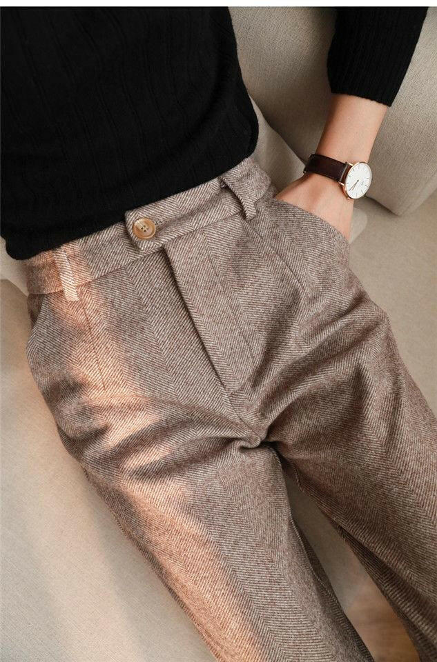 Tailored Fusion Pencil Pants: Sophisticated Style and Comfort - The Nichole Collection