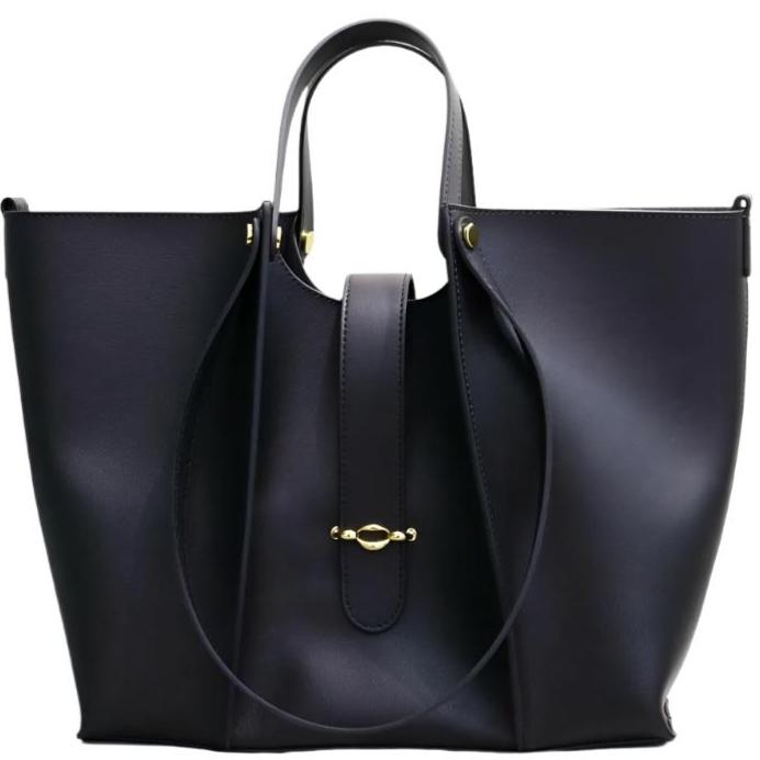 The ABAGALE Genuine Leather Tote Bag – Elegant & Functional Zipper Closure Handbag - The Nichole Collection