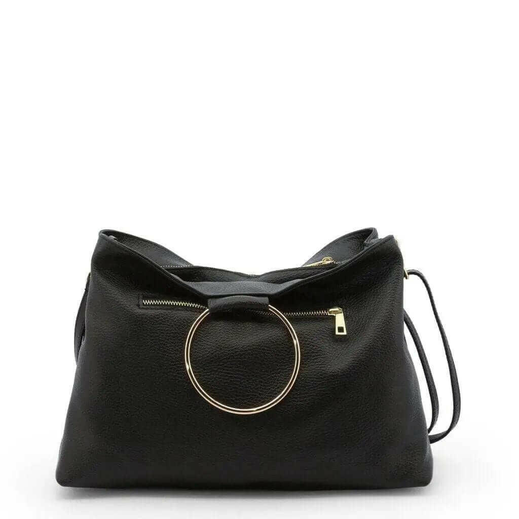 THE LAURA - Genuine Italian Leather Bag with Adjustable Shoulder Strap - The Nichole Collection