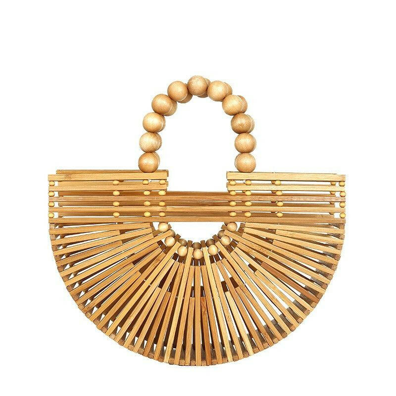 Trendsetting Bamboo Bag with Stylish Design - The Nichole Collection