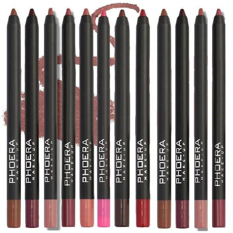 Waterproof Matte Lipliner Pencil - Long-Lasting Color - The Nichole Collection