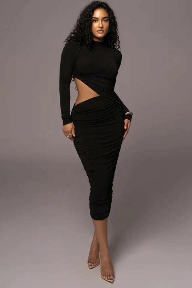 Slimline Bodycon Dress for Women - The Nichole Collection